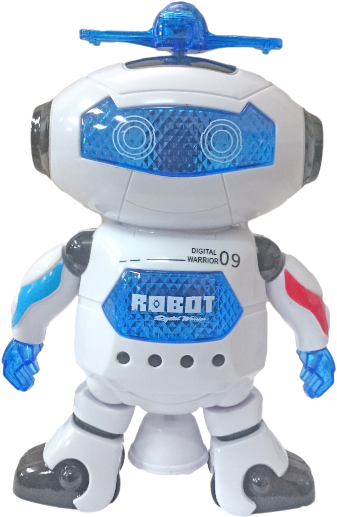 The sea container robot is dancing under the bagpipe The sea container robot is dancing under the bagpipe